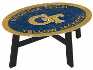 Georgia Tech Yellow Jackets Team Color Coffee Table