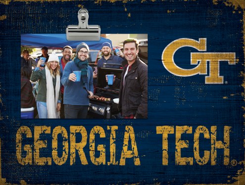 Georgia Tech Yellow Jackets Team Name Clip Frame
