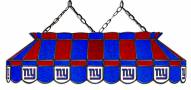 New York Giants NFL Team 40" Rectangular Stained Glass Shade