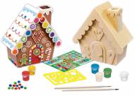 Gingerbread House Wood Paint Kit