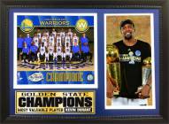 Golden State Warriors 12" x 18" 2017 NBA Champions Photo Stat Frame