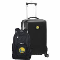 Golden State Warriors Deluxe 2-Piece Backpack & Carry-On Set