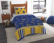 Golden State Warriors Rotary Twin Bed in a Bag Set