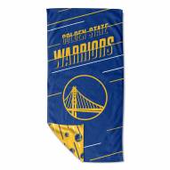 Golden State Warriors Splitter Beach Towel