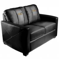 Golden State Warriors XZipit Silver Loveseat with Secondary Logo