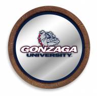 Gonzaga Bulldogs Barrel Top Mirrored Wall Sign