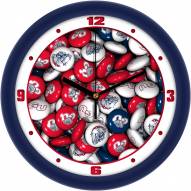 Gonzaga Bulldogs Candy Wall Clock