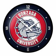 Gonzaga Bulldogs Modern Disc Wall Clock