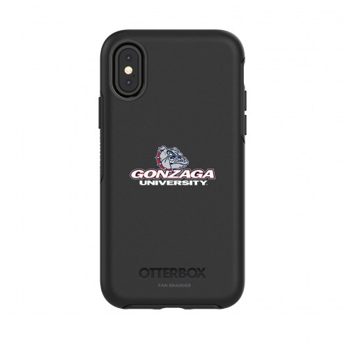 Gonzaga Bulldogs OtterBox iPhone X/Xs Symmetry Black Case