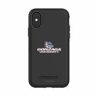 Gonzaga Bulldogs OtterBox iPhone X/Xs Symmetry Black Case