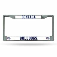Gonzaga Bulldogs Chrome License Plate Frame