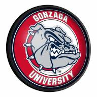 Gonzaga Bulldogs Round Slimline Lighted Wall Sign