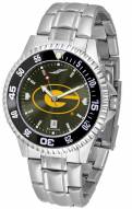 Grambling State Tigers Competitor Steel AnoChrome Color Bezel Men's Watch