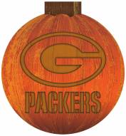 Green Bay Packers 12" Halloween Pumpkin Sign