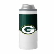Green Bay Packers 12 oz. Colorblock Slim Can Coolie