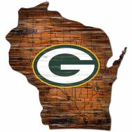Green Bay Packers 12" Roadmap State Sign