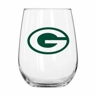 Green Bay Packers 16 oz. Gameday Curved Beverage Glass