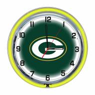 Green Bay Packers 18" Neon Clock