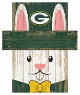 Green Bay Packers 19" x 16" Easter Bunny Head
