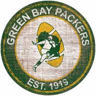 Green Bay Packers 24" Heritage Logo Round Sign