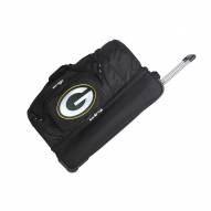 Green Bay Packers 27" Drop Bottom Wheeled Duffle Bag
