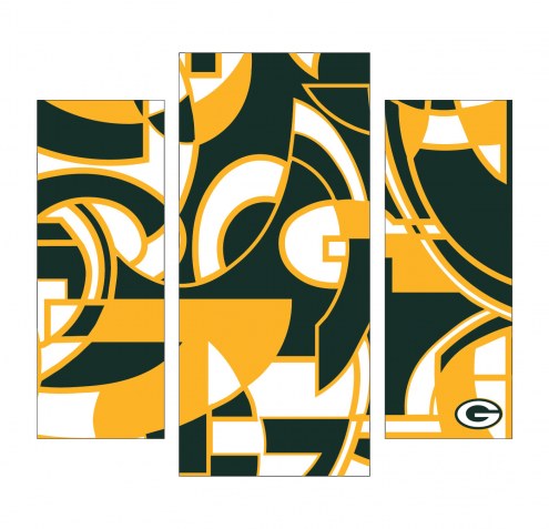 Green Bay Packers 3 Piece Wall Art