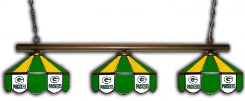 Green Bay Packers 3 Shade Pool Table Light