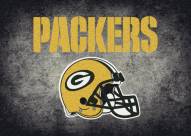 Green Bay Packers 4' x 6' NFL Distressed Area Rug