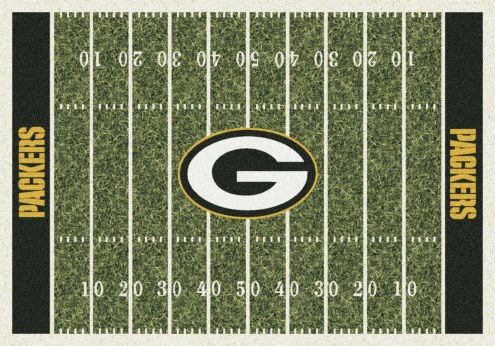 Green Bay Packers 4' x 6' NFL Home Field Area Rug
