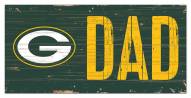 Green Bay Packers 6" x 12" Dad Sign