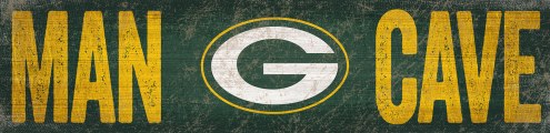 Green Bay Packers 6&quot; x 24&quot; Man Cave Sign