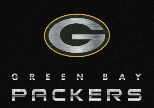 Green Bay Packers 6' x 8' NFL Chrome Area Rug