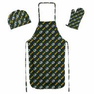 Green Bay Packers Apron, Mitt, and Chef Hat