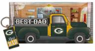 Green Bay Packers Best Dad Key Chain Combo Set