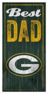 Green Bay Packers Best Dad Sign