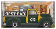 Green Bay Packers Best Dad Truck 6" x 12" Sign