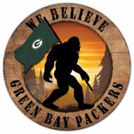 Green Bay Packers Bigfoot 12" Circle Sign