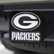 Green Bay Packers Black Matte Hitch Cover