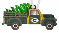 Green Bay Packers Christmas Truck Ornament