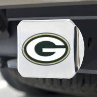 Green Bay Packers Chrome Color Hitch Cover