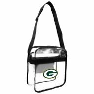 Green Bay Packers Clear Crossbody Carry-All Bag