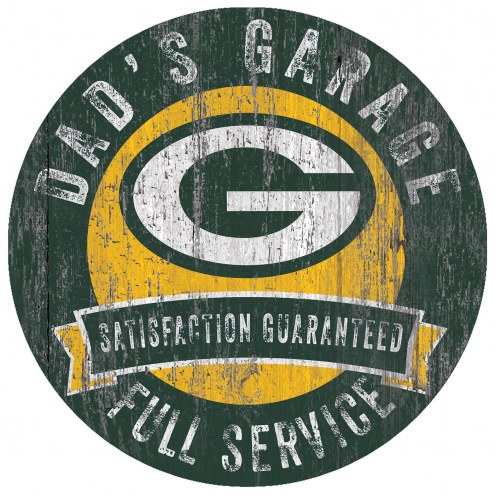 Green Bay Packers Dad's Garage Sign