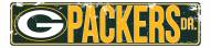 Green Bay Packers Distressed Metal Street Sign