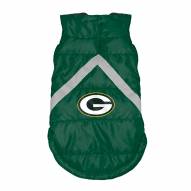 Green Bay Packers Dog Puffer Vest