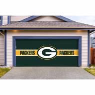 Green Bay Packers Double Garage Door Cover