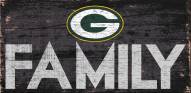 Green Bay Packers Family Wood Sign