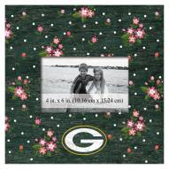 Green Bay Packers Floral 10" x 10" Picture Frame