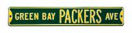 Green Bay Packers Green Street Sign