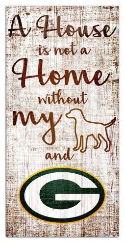 Green Bay Packers House is Not a Home Sign