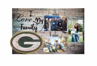Green Bay Packers I Love My Family Clip Frame